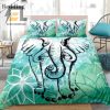 Dream Wild Cozy Elephant Lotus Duvet Sets For Unique Sleep elitetrendwear 1