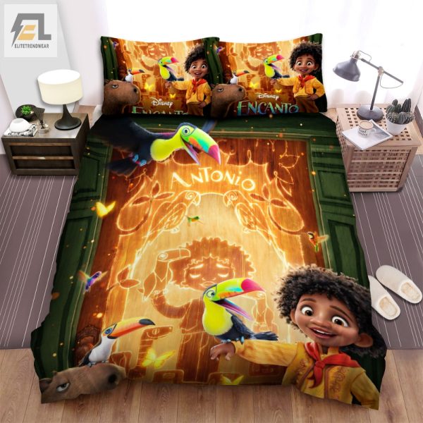 Sleep Like Magic Hilarious Encanto Antonio Door Bedding elitetrendwear 1