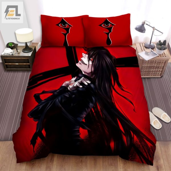 Sleep Like A Vampire Hellsing Alucard Duvet Set elitetrendwear 1