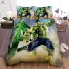Snuggle With Hulk Hilarious Flaming Duvet Sets For Comfort elitetrendwear 1