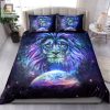 Snore Like A Space King Galaxy Lion Duvet Sets elitetrendwear 1
