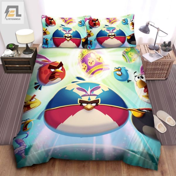 Snuggle In Style Angry Birds Bedding Battle For Eggs elitetrendwear 1