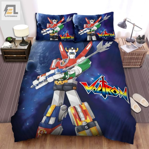 Sleep Like A Hero Voltron Robot Duvet Cover Set elitetrendwear 1