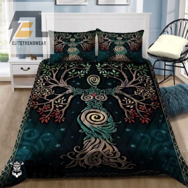 Snuggle Saga Tree Of Life Goddess Duvet Nap Like A Demigod elitetrendwear 1