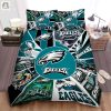 Eagle Dreams Philly Fans Comfy 3D Logo Duvet Set elitetrendwear 1