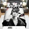 Snuggle With Mgk Funny Black White Duvet Cover Set elitetrendwear 1