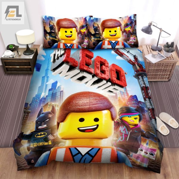 Snuggle With Lego Hilarious 2014 Movie Poster Duvet Set elitetrendwear 1