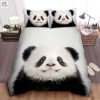 Pandamonium Cozy And Cute Small Panda Duvet Sets elitetrendwear 1