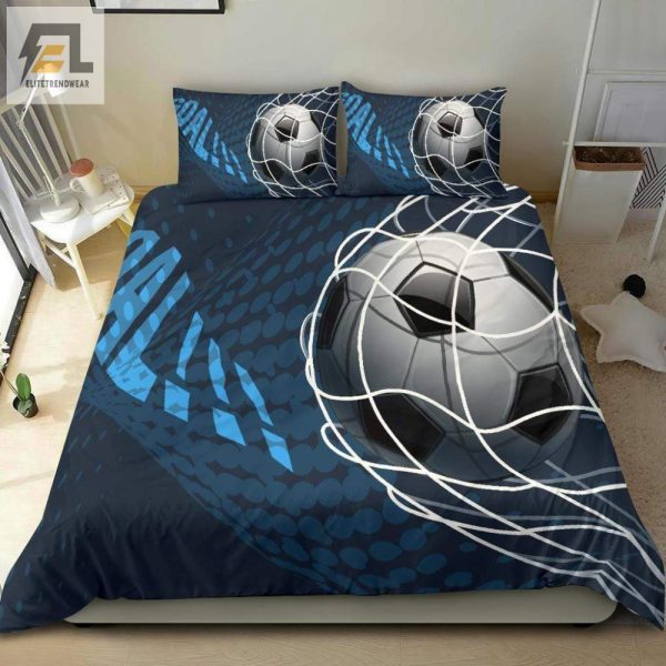 Score Sweet Dreams Funny Cozy Soccer Goal Bedding Sets elitetrendwear 1