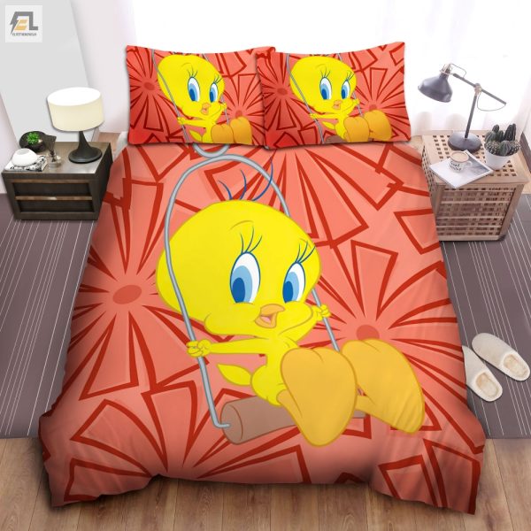 Cozy Up With Tweety Fun Looney Tunes Duvet Cover Set elitetrendwear 1