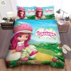 Berry Sweet Dreams Comfy Strawberry Shortcake Duvet Set elitetrendwear 1