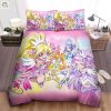 Sleep Like A Hero Glitter Force Doki Doki Duvet Sets elitetrendwear 1