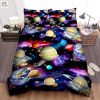 Sleep Among Stars Witty Galaxy Planets Duvet Set elitetrendwear 1