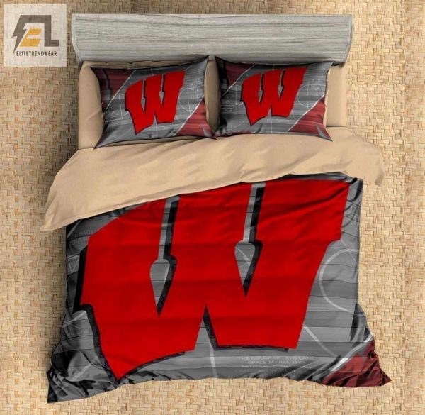 Sleep Like A Badger Unique 3D Wisconsin Duvet Sets elitetrendwear 1