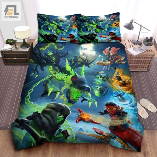 Epic Ninjago Battle Silly Snuggles Duvet Set elitetrendwear 1