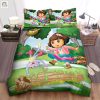 Doras Eggciting Adventure Duvet Comfy Easter Bedding Set elitetrendwear 1