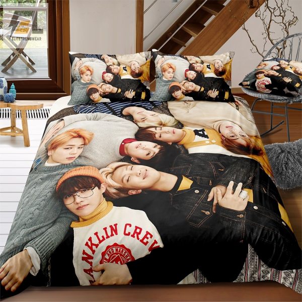 Snuggle Up With Bts Fun Kpop Duvet Cover For Superfans elitetrendwear 1