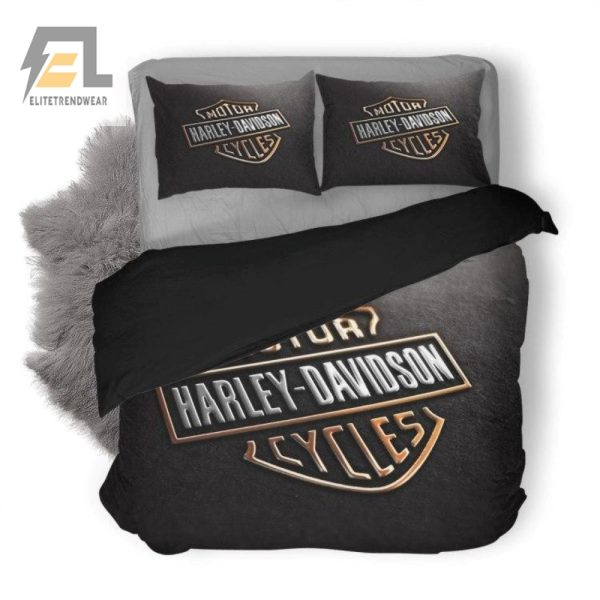 Dream Like A Rebel Cozy Harley Davidson 1 Bedding Sets elitetrendwear 1