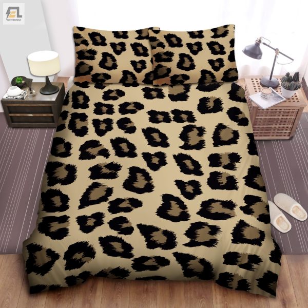 Sleep Wild Cheetah Leopard Duvet Cover Purrfectly Cozy elitetrendwear 1