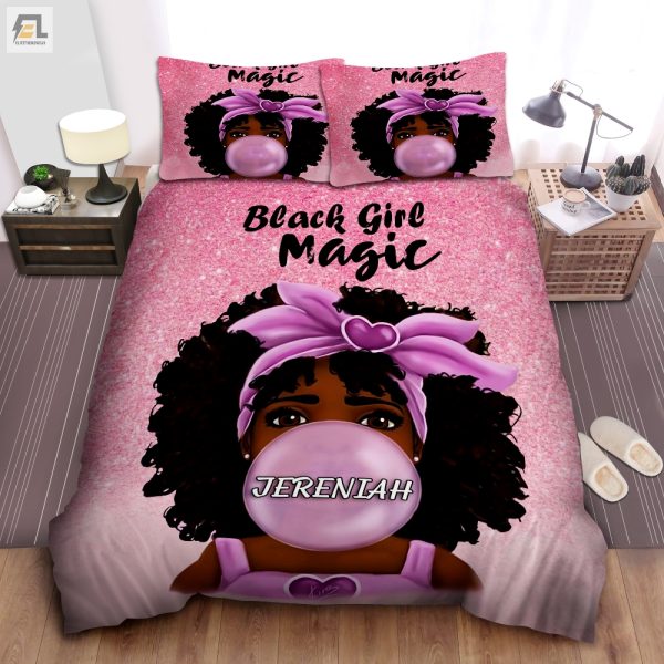 Quirky Black Girl Magic Duvet Cover Perfect Gifts Giggles elitetrendwear 1