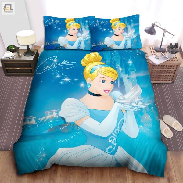 Dream Big Cinderellas Glass Slipper Bedding Magic elitetrendwear 1