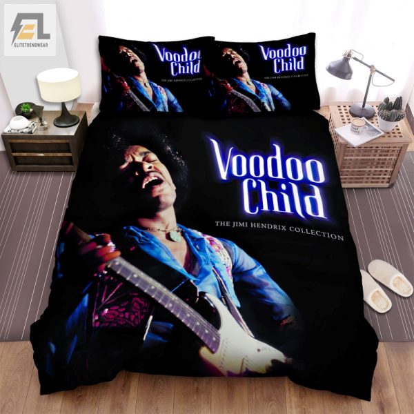 Rock Your Sleep Jimi Hendrix Voodoo Child Duvet Set elitetrendwear 1