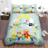 Cozy Up With Anpanman Fun Floral Birdie Bedding Set elitetrendwear 1