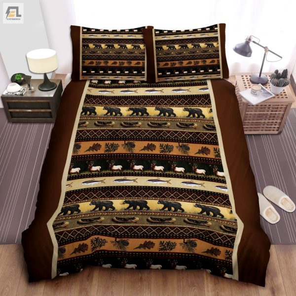 Dream Like A Moose Cozy Caribou Lodge Bedding Sets elitetrendwear 1