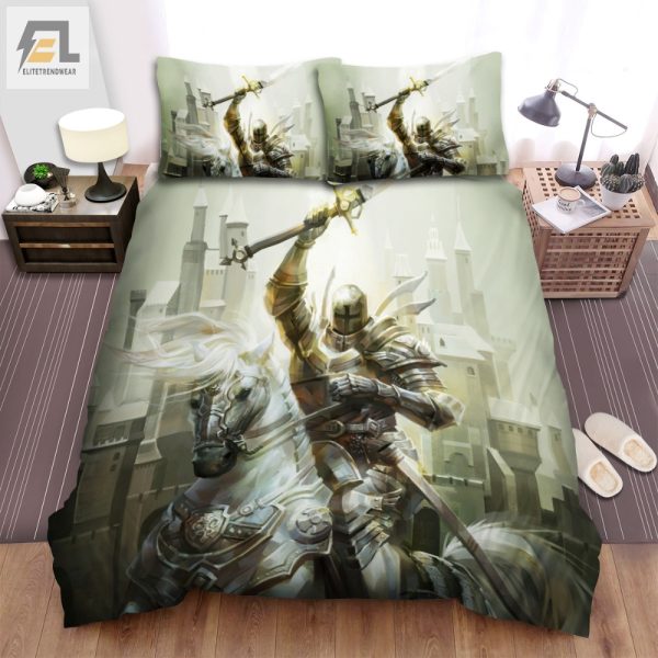 Sleep Like A Knight Medieval Duvet Cover Bedding Set elitetrendwear 1