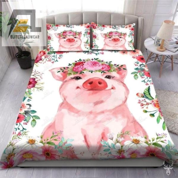 Snuggle Up With Our Hilarious Pig Duvet Cover Set elitetrendwear 1