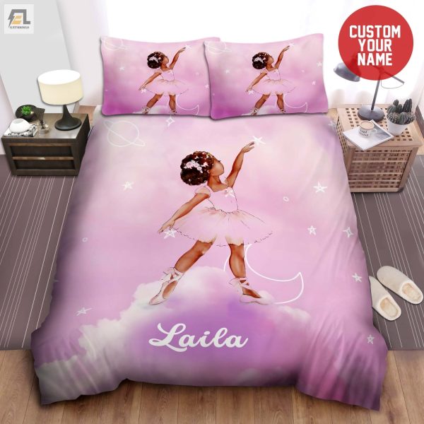 Black Girl Magic Custom Ballerina Duvet Sleep In Style elitetrendwear 1