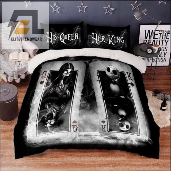 Sleep Like Jack Skellington Comfy Nightmare Duvet Sets elitetrendwear 1