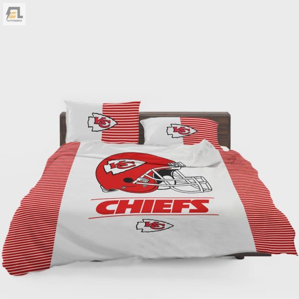 Sleep Like A Champion Chiefs Bedding Set For True Fans elitetrendwear 1