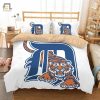 Sleep Like A Tiger Quirky 3D Detroit Duvet Cover Set elitetrendwear 1