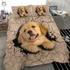 Snuggle Pupgrade Golden Retriever Duvet Cover Set elitetrendwear 1