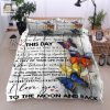 Grandmas Witty Butterfly Duvet Love You To Moon Back elitetrendwear 1