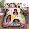 Make Waves Funny Black Baby Mermaid Bedding Set Extravaganza elitetrendwear 1