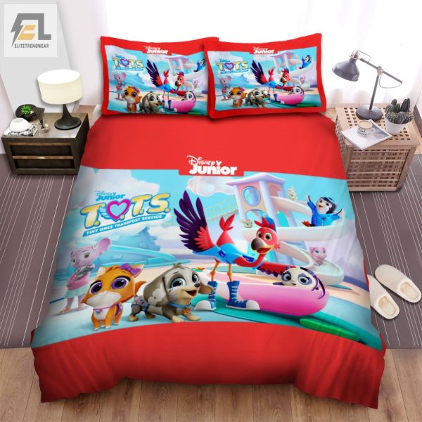T.O.T.S. Pip Freddy Cozy Chaos Bedding Set elitetrendwear 1