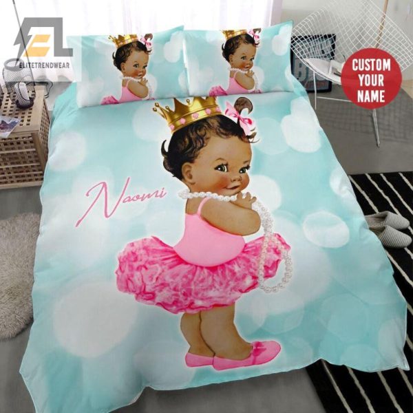 Adorable Custom Name Baby Girl Duvet Snuggle In Style elitetrendwear 1