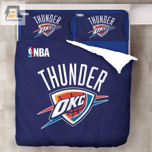 Thunder Dreams Comfy Nba Okc Logo Duvet For Superfans elitetrendwear 1