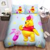 Comfy Cute Pooh Makes Piglet Laugh Duvet Set elitetrendwear 1
