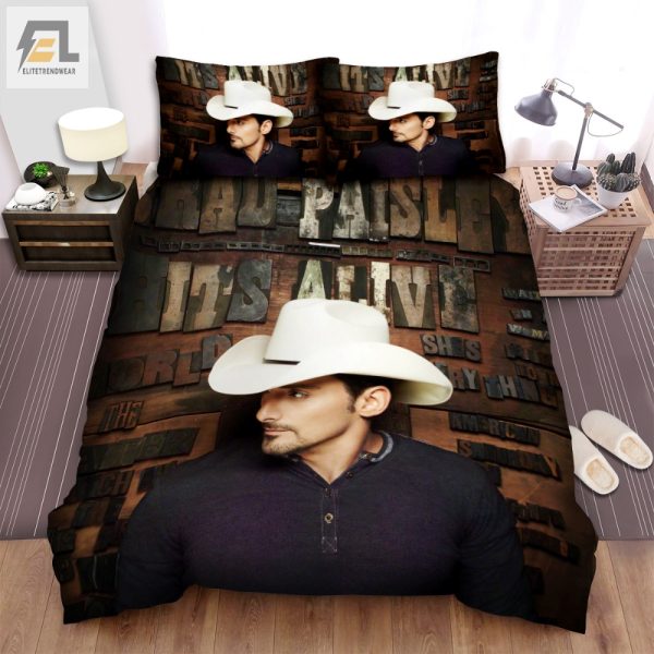 Snuggle With Brad Paisley Waitin On A Woman Duvet Set elitetrendwear 1