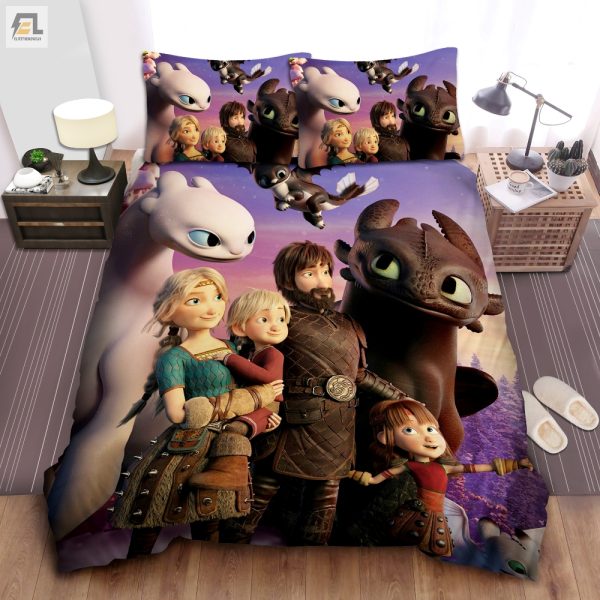 Snooze Like A Viking Hiccups Dragon Duvet Sets elitetrendwear 1