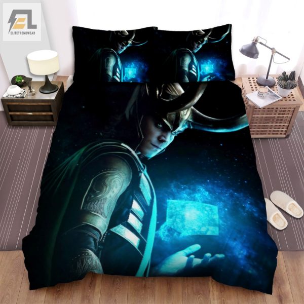 Lokis Magic Blue Dream Hilarious Cozy Duvet Cover Set elitetrendwear 1