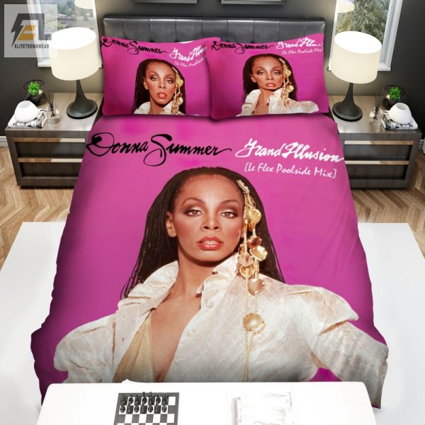 Donna Summers Disco Dreams Funny Cozy Bedding Sets elitetrendwear 1