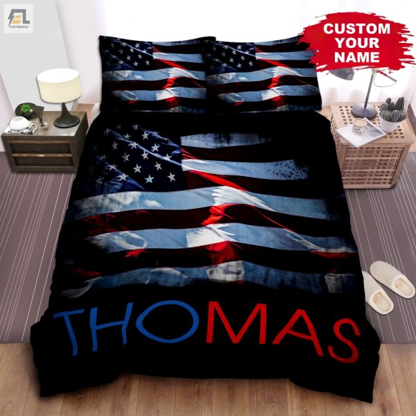 Wave Sleep Usa Hilarious Flag Duvet Cover Bedroom Set elitetrendwear 1