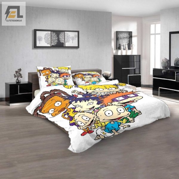 Comfy Rugrats 3D Duvet Hilarious Cartoon Bedroom Bliss elitetrendwear 1