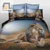 Roar Snore Comfy 3D Lion Duvet Pillowcase Set elitetrendwear 1