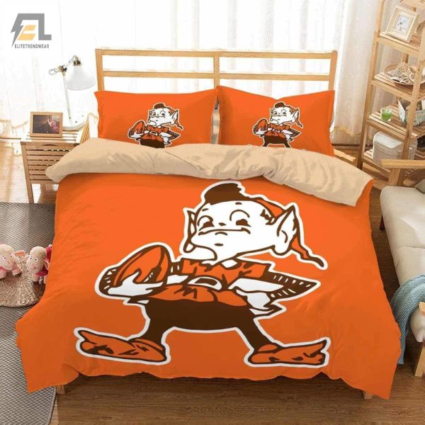 Dawg Pound Dreams Funny 3D Browns Bedding Set elitetrendwear 1