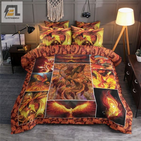 Cozy Up With A Fiery Phoenix Bedding Sets That Ignite Smiles elitetrendwear 1